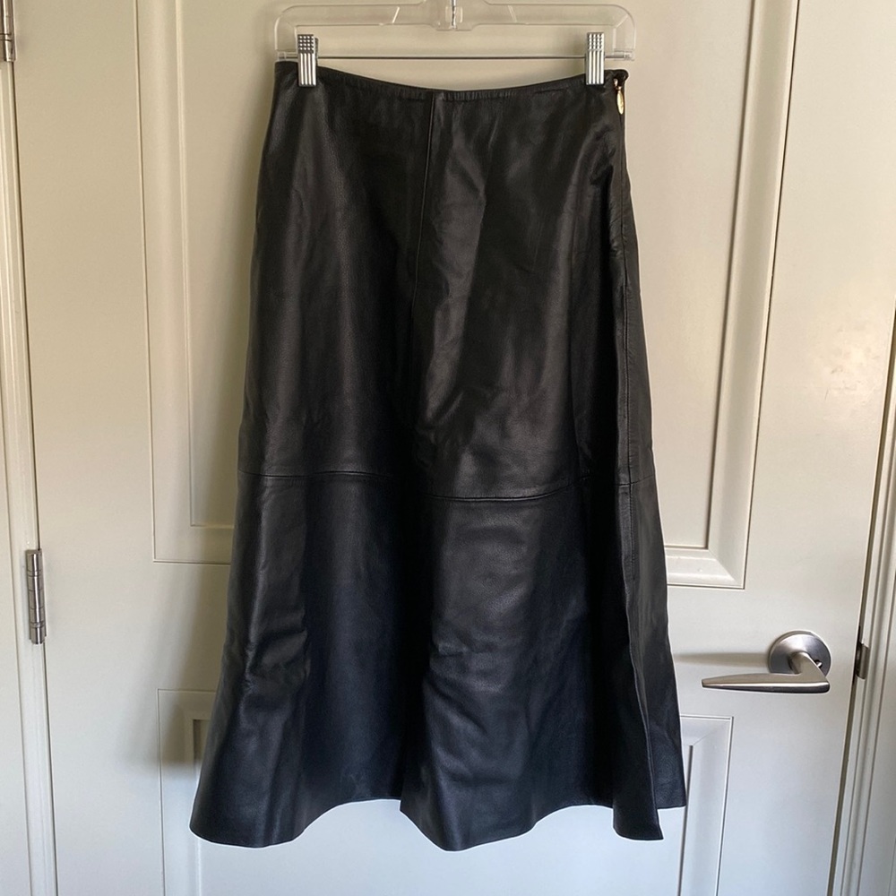 Juicy Contour Leather Skirt NWT